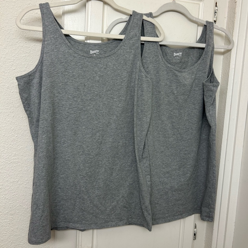 Duluth Tank Bundle XL-L Grey 2 Pack